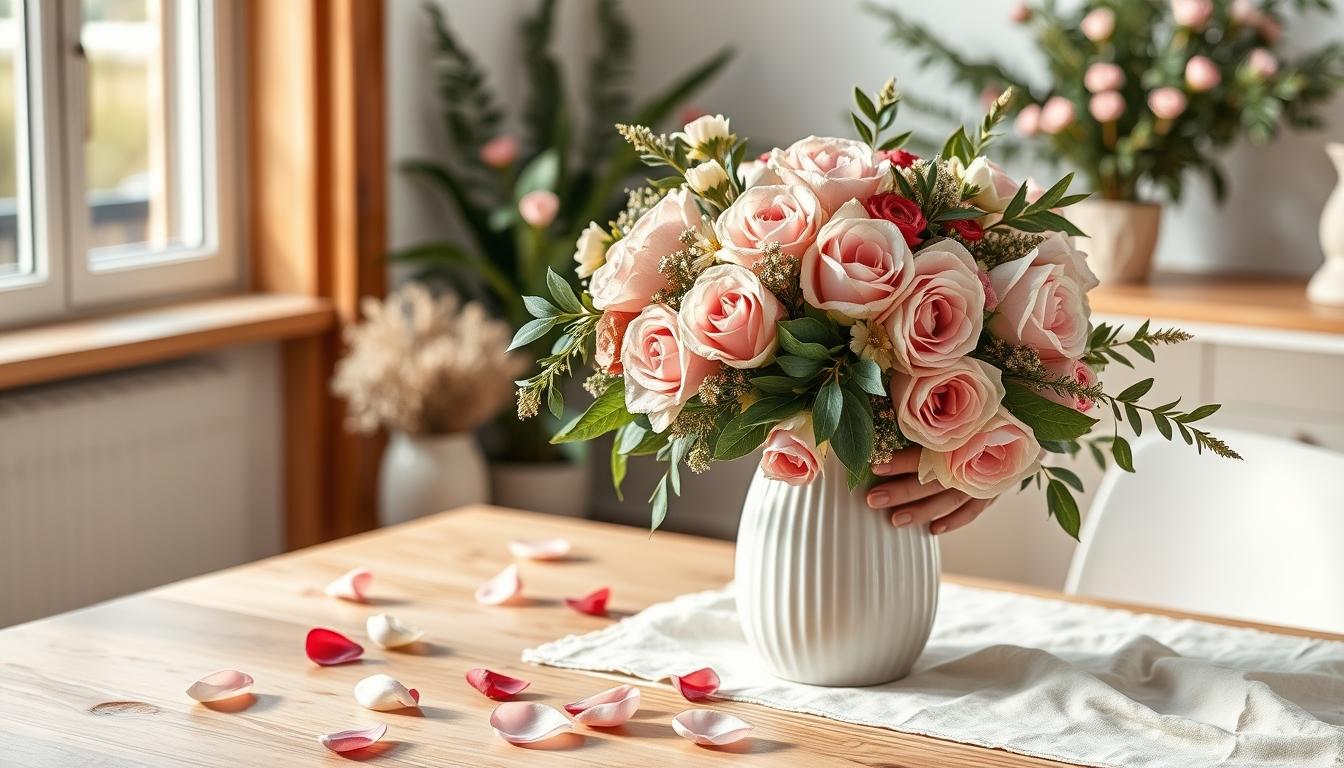 Seasonal flower arrangements